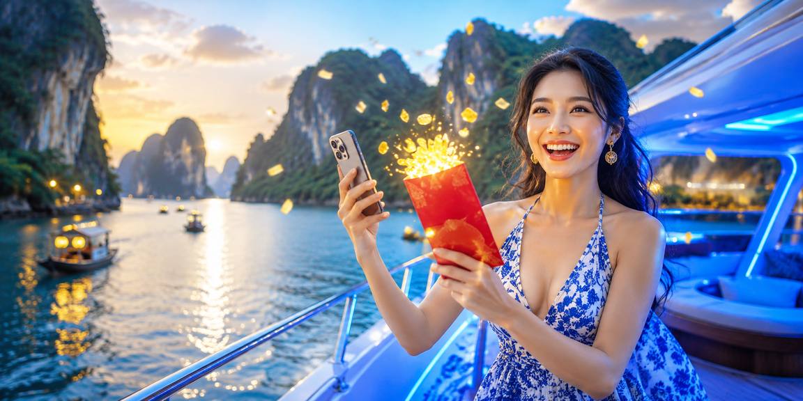 566b Khám phá sảnh chơi qua ứng dụng